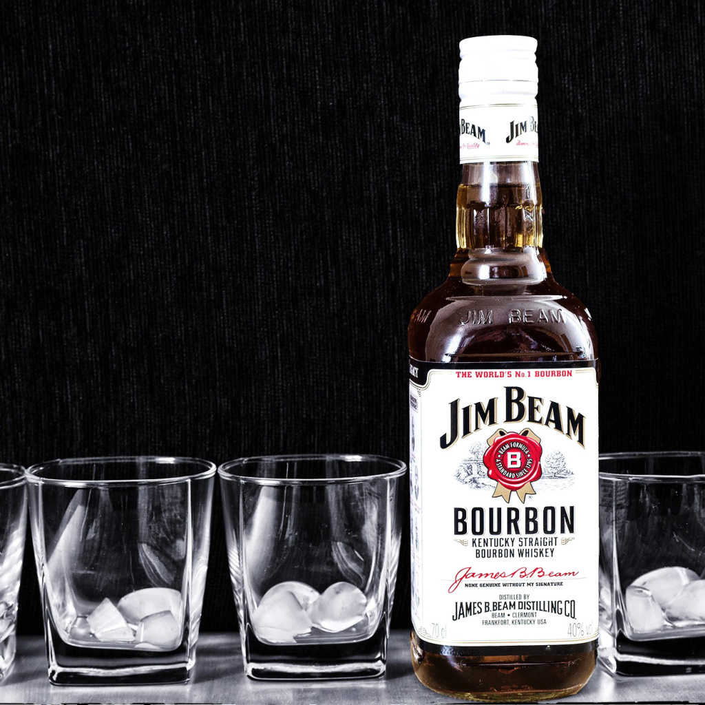 Обои Jim Beam, Bourbon 1024x1024