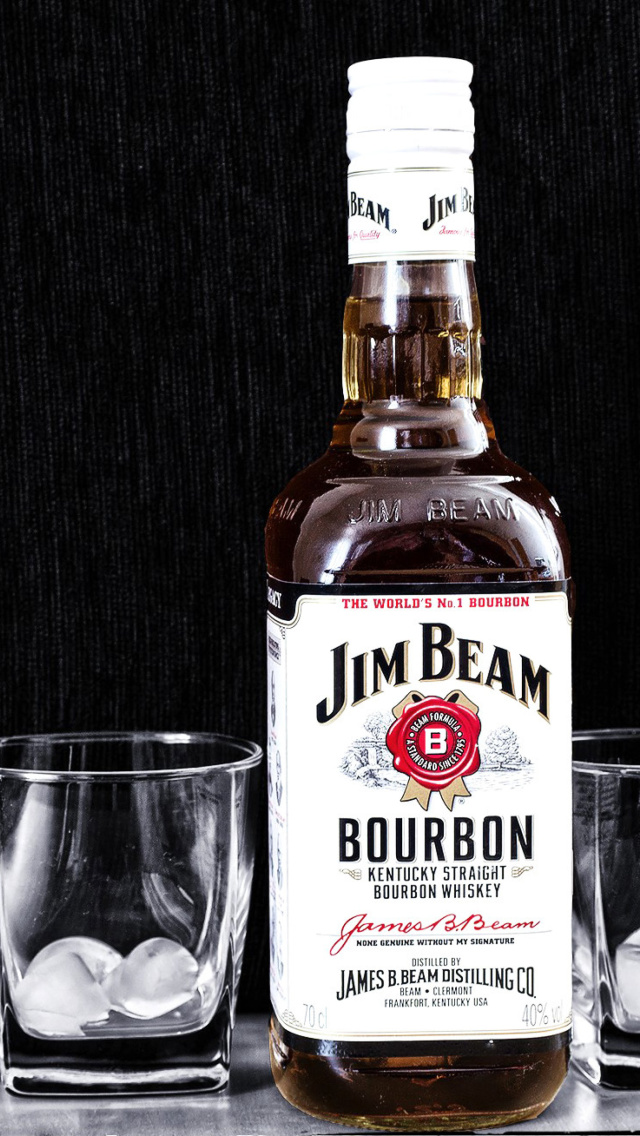 Обои Jim Beam, Bourbon 640x1136