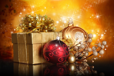 Christmas Time wallpaper 480x320