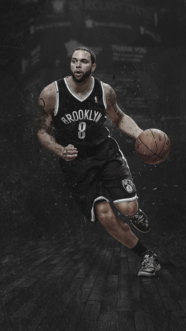 Brooklyn Nets, Deron Williams wallpaper 640x1136