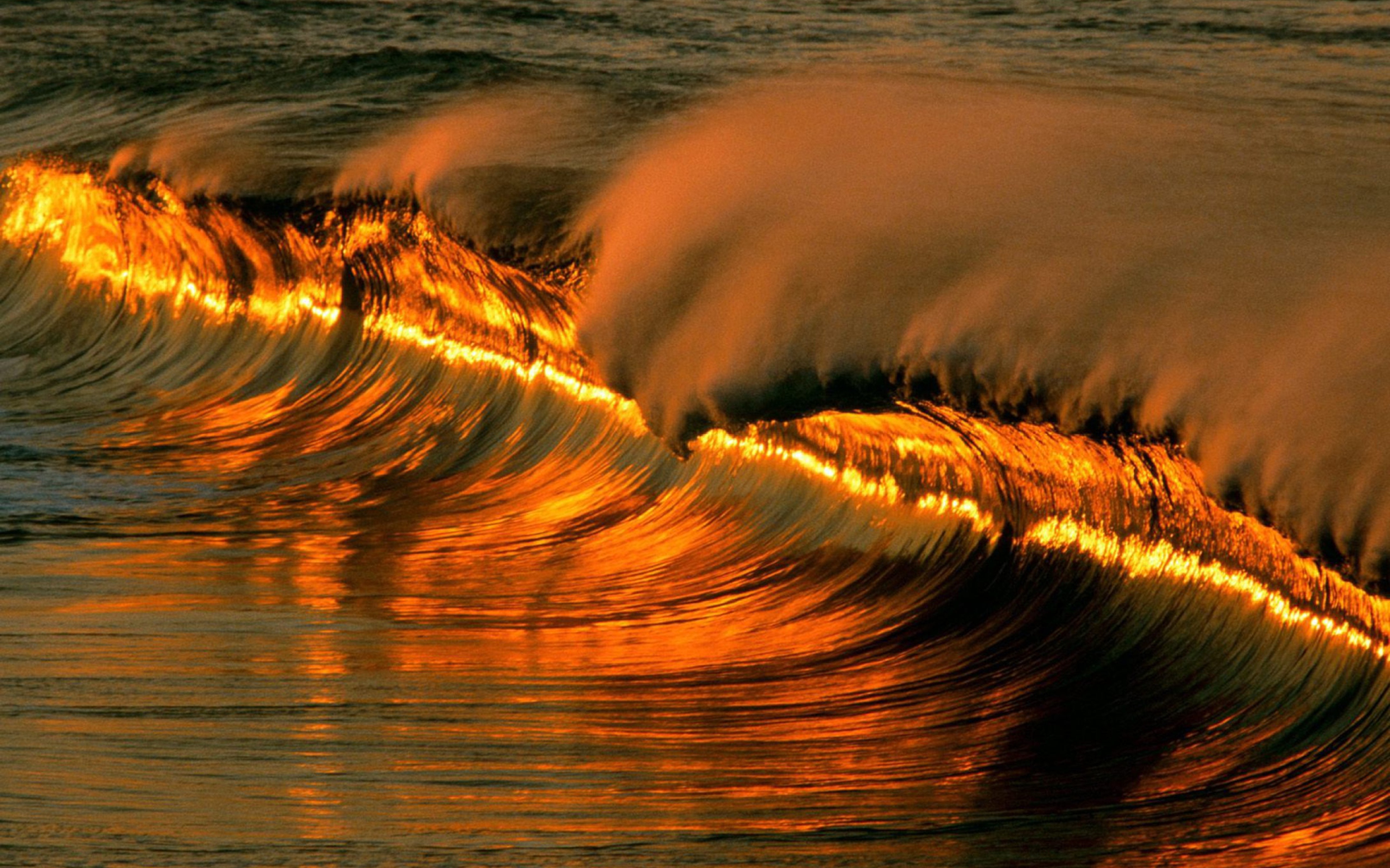 Lovely Waves wallpaper 2560x1600