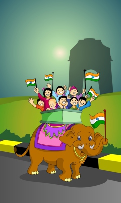 Das Republic Day Cover Wallpaper 240x400