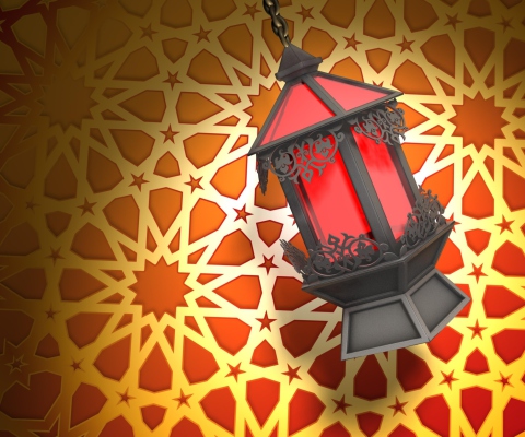 Ramadan Lantern wallpaper 480x400