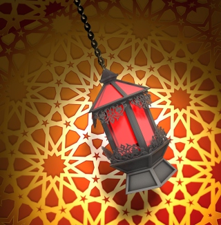 Ramadan Lantern sfondi gratuiti per 1024x1024