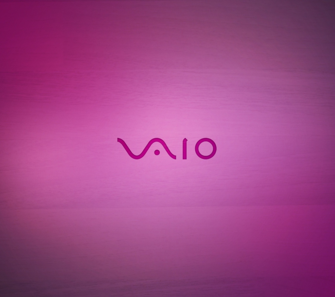 Purple Sony Vaio wallpaper 1080x960