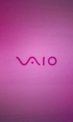 Purple Sony Vaio screenshot #1 240x400