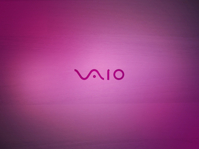 Das Purple Sony Vaio Wallpaper 640x480