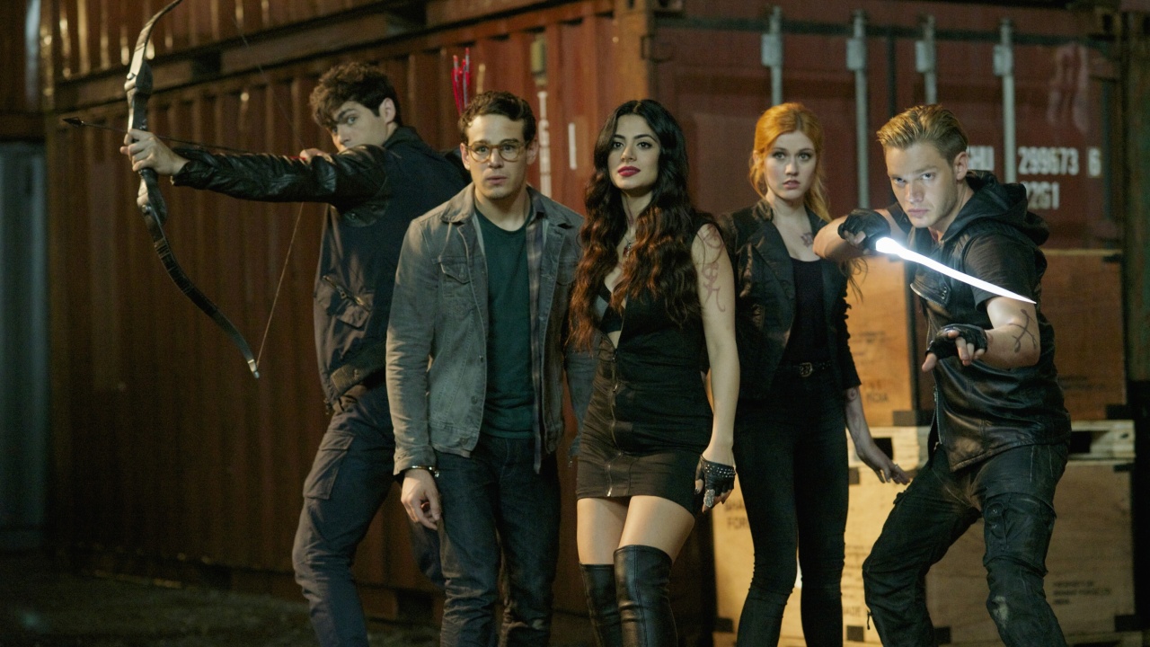 Fondo de pantalla Shadowhunters The Mortal Instruments with Katherine McNamara 1280x720