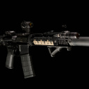 Das AR 15 assault rifle Wallpaper 128x128