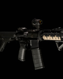 AR 15 assault rifle wallpaper 128x160