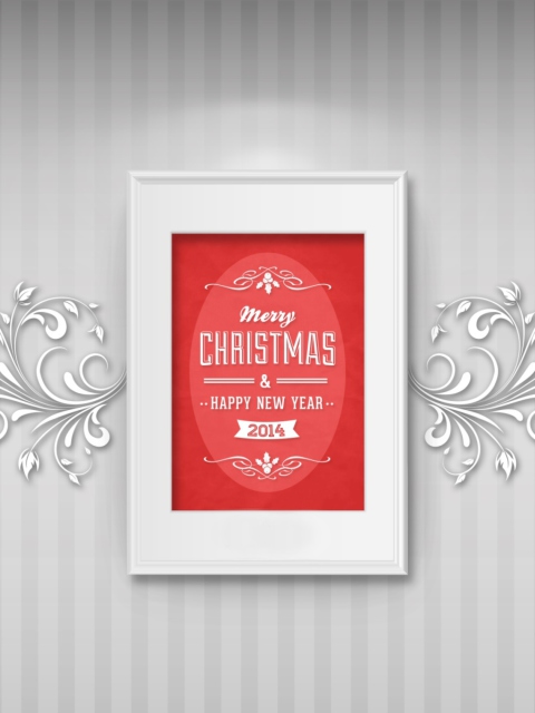 Screenshot №1 pro téma Merry Christmas & Happy New Year 2014 480x640