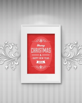 Merry Christmas & Happy New Year 2014 - Obrázkek zdarma pro 640x960