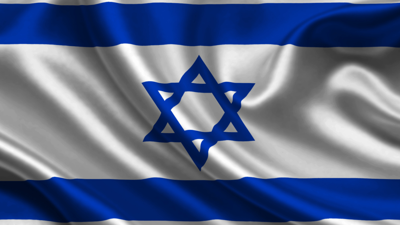 Israel Flag wallpaper 1280x720