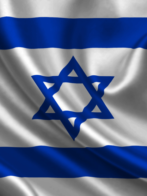 Das Israel Flag Wallpaper 480x640
