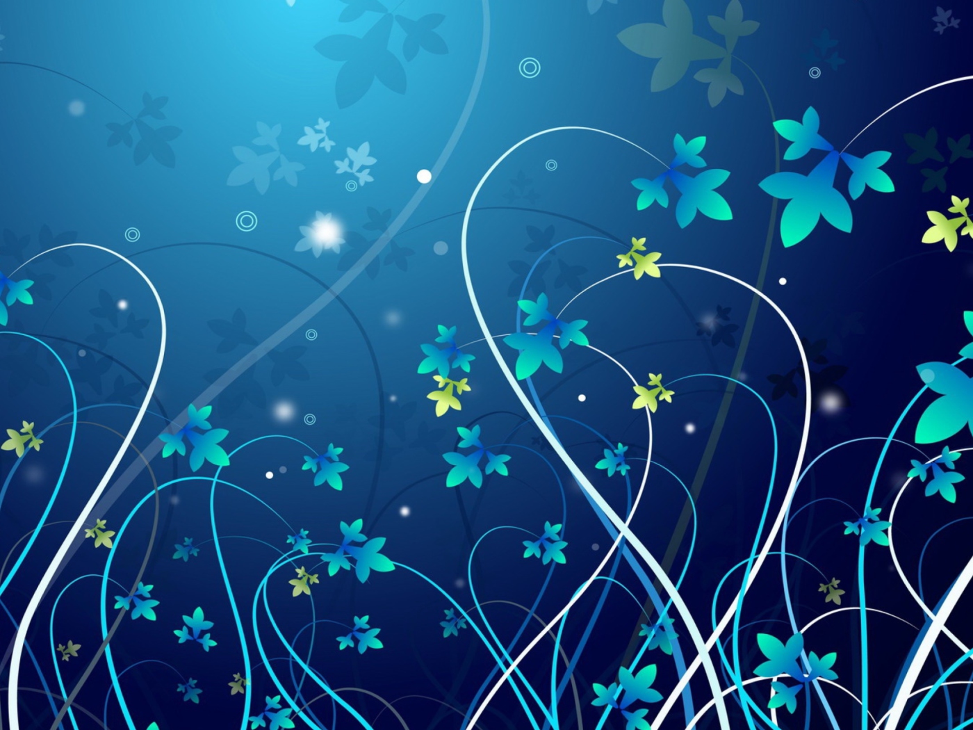 Blue Abstract Background wallpaper 1400x1050