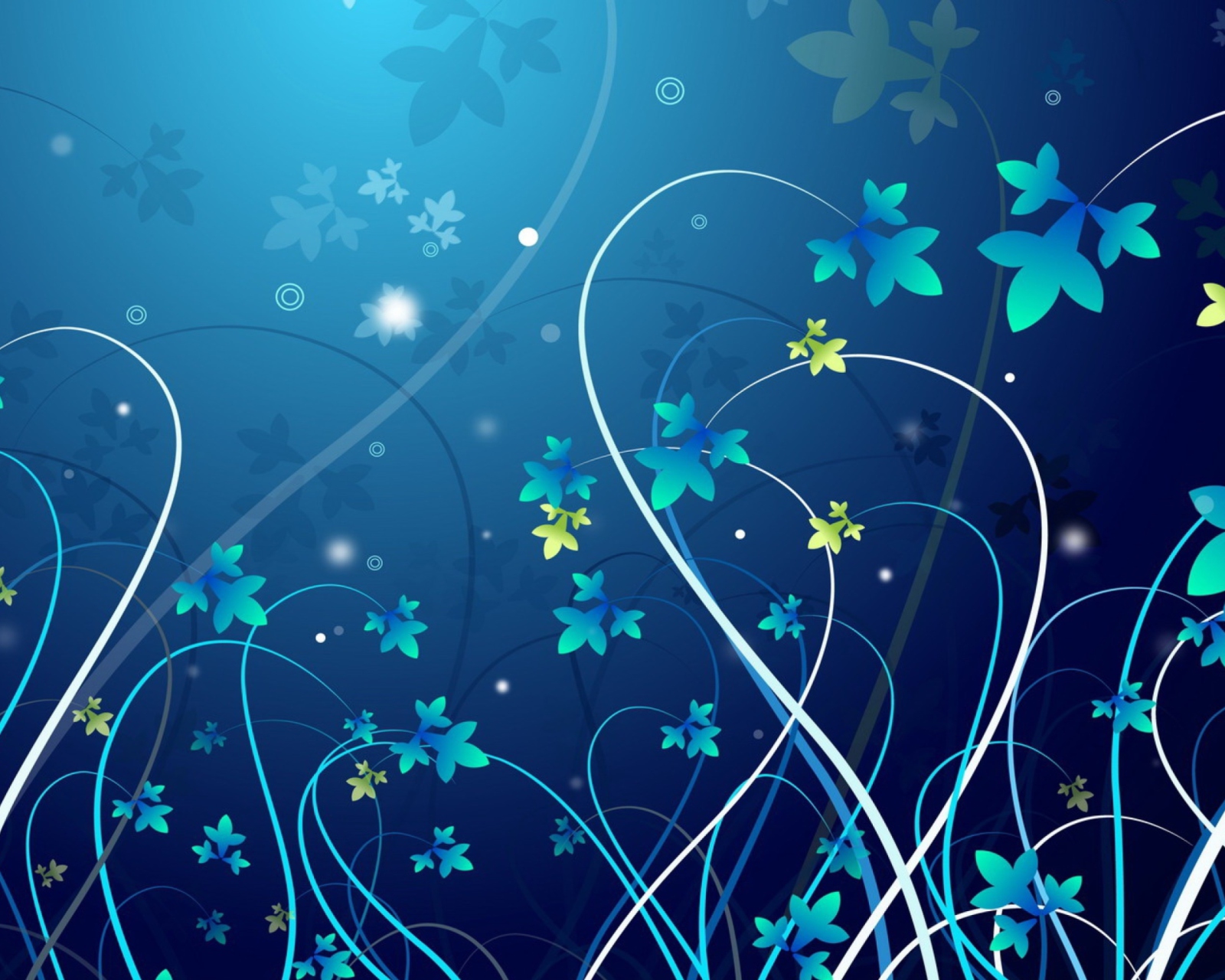Blue Abstract Background wallpaper 1600x1280