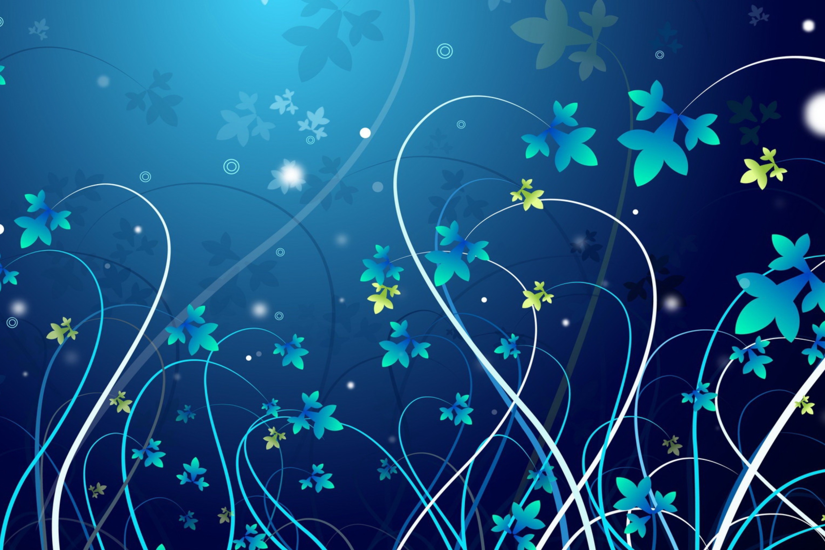 Blue Abstract Background wallpaper 2880x1920