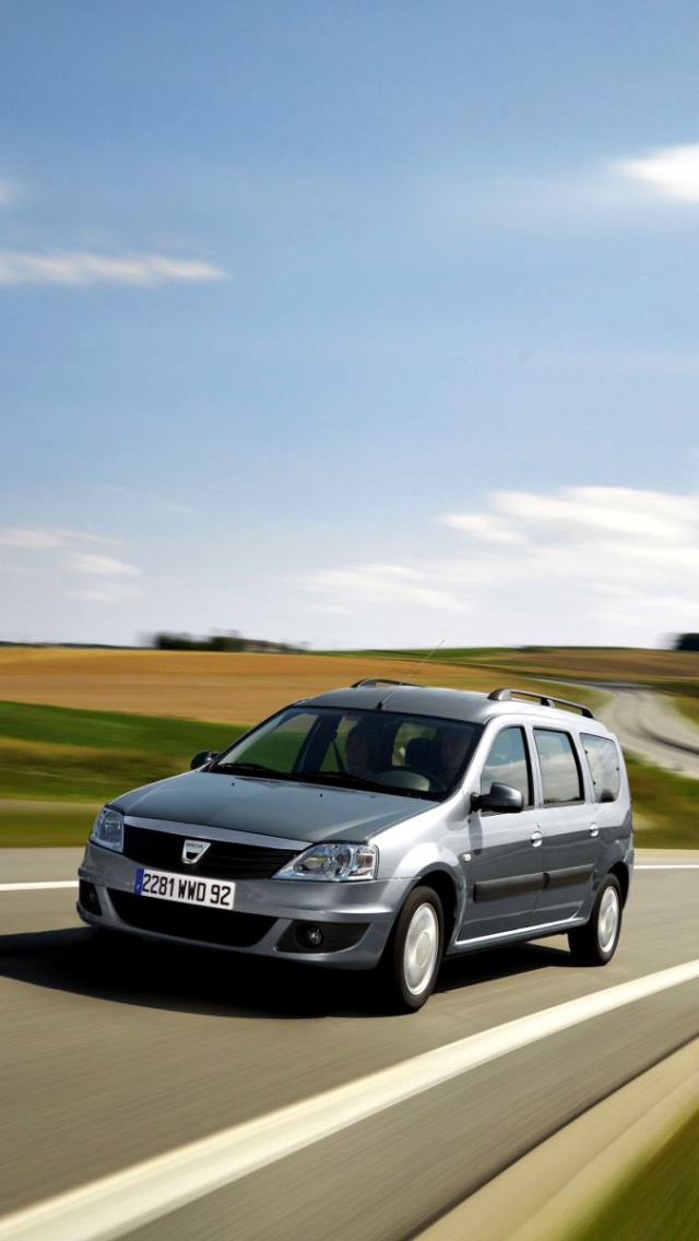 Das Dacia Logan Wallpaper 640x1136