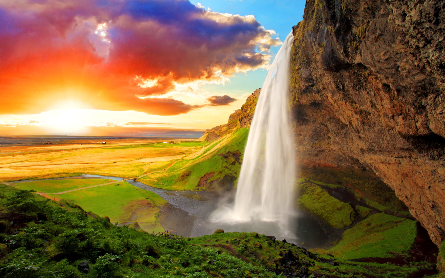 Fondo de pantalla Iceland 1440x900