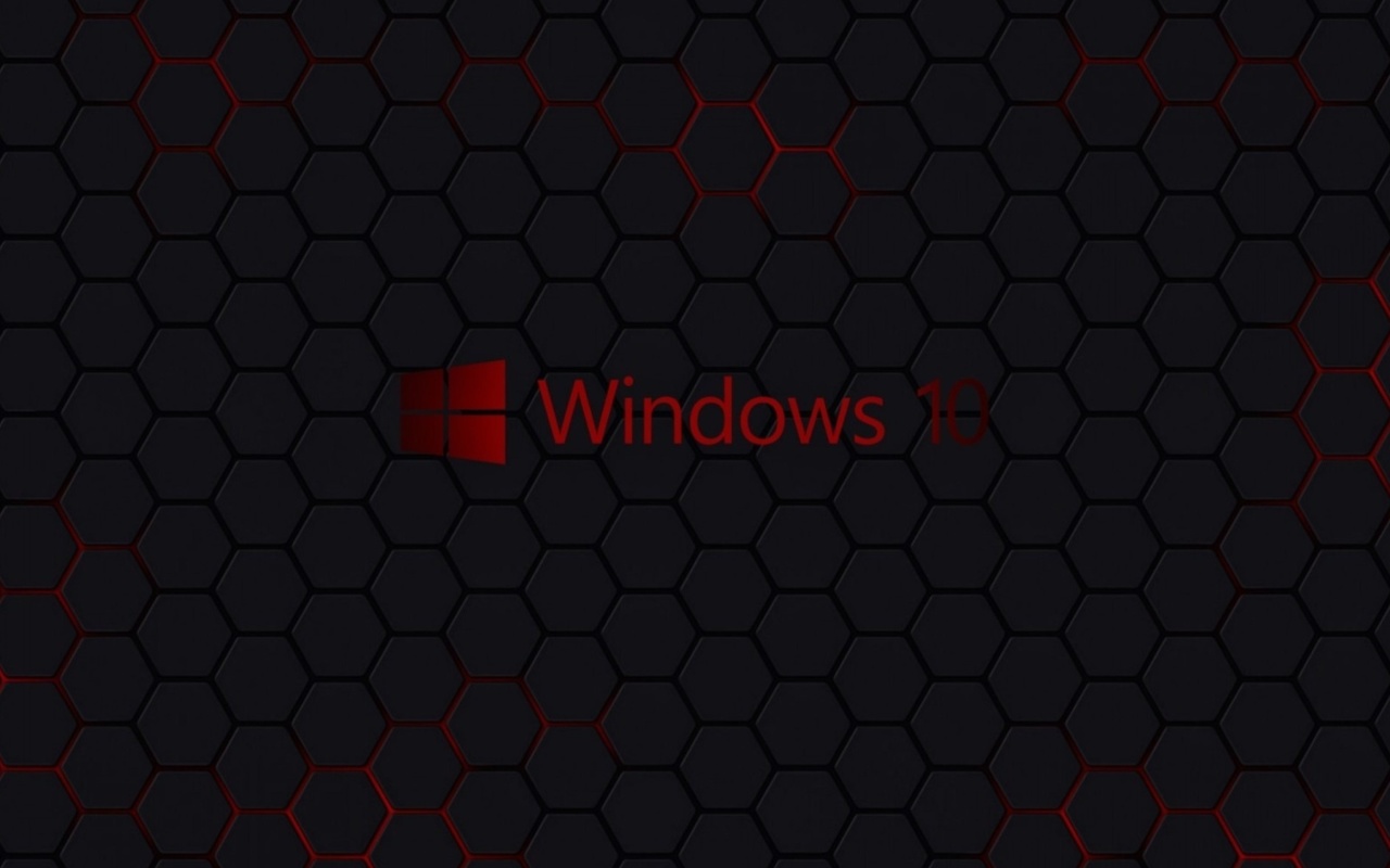 Обои Windows 10 Dark Wallpaper 1280x800