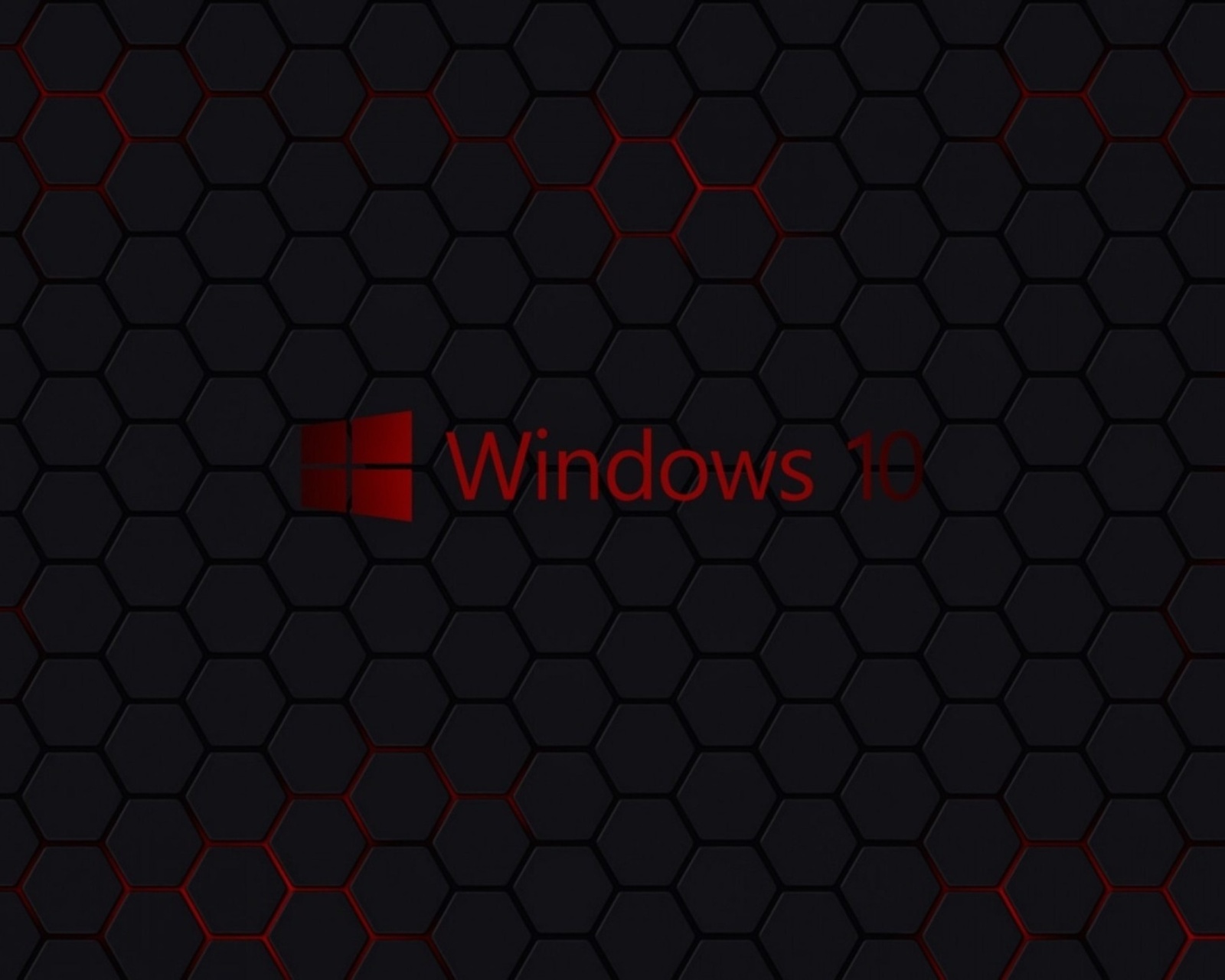 Fondo de pantalla Windows 10 Dark Wallpaper 1600x1280
