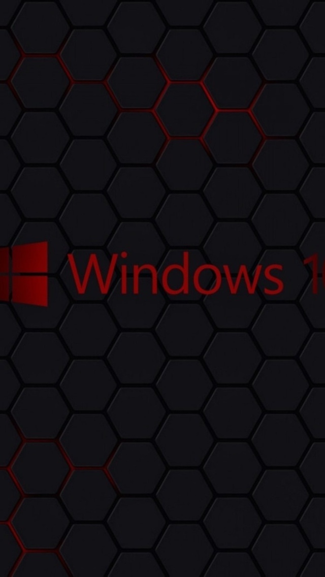 Fondo de pantalla Windows 10 Dark Wallpaper 640x1136