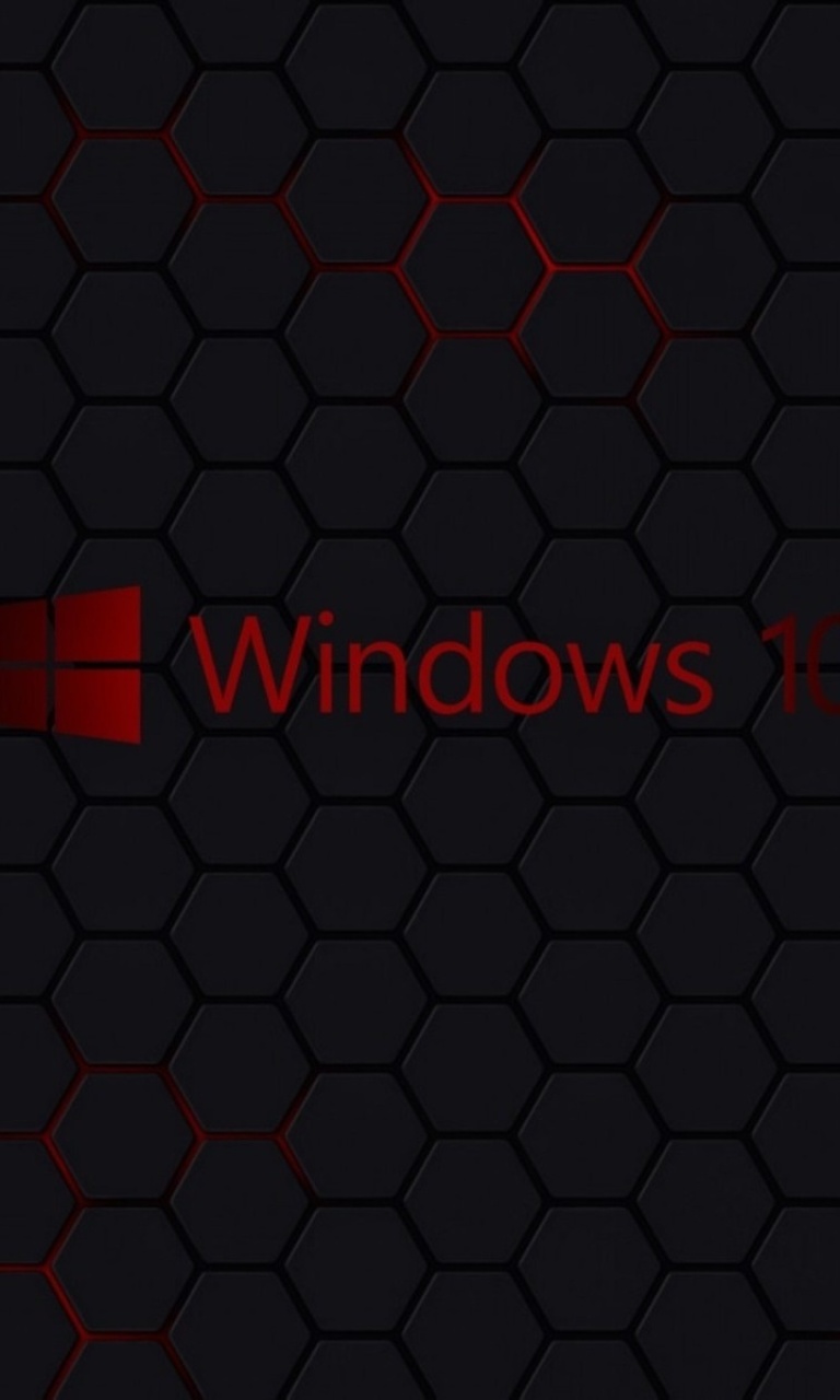 Обои Windows 10 Dark Wallpaper 768x1280