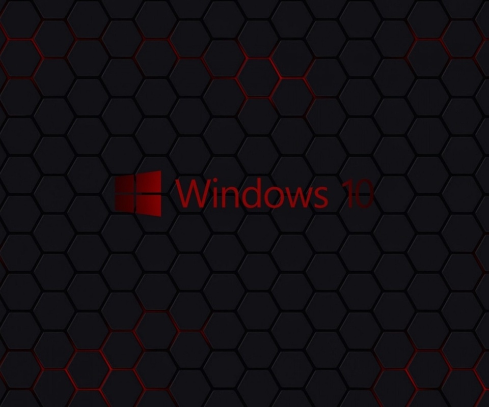 Обои Windows 10 Dark Wallpaper 960x800