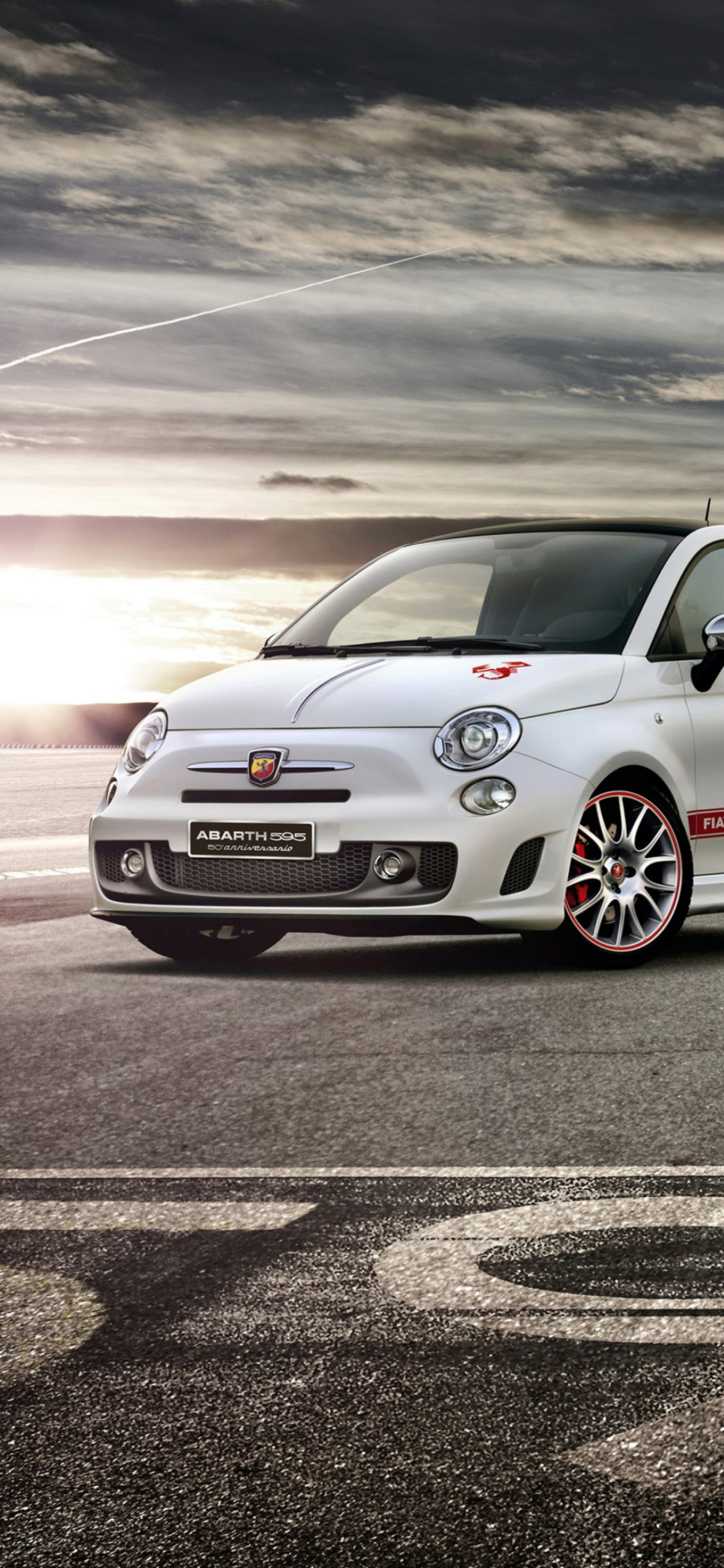 Fiat 595 Abarth Wallpaper For Iphone 11