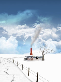 Winter Season - Widescreen wallpaper 240x320