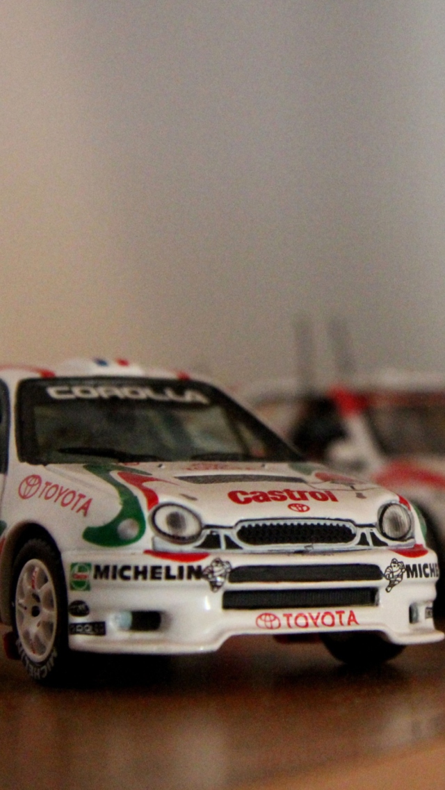 Fondo de pantalla Rally Car 640x1136