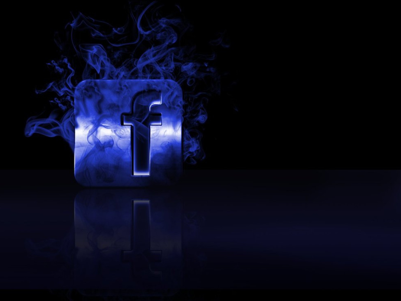 Обои Facebook Dark Background 1280x960