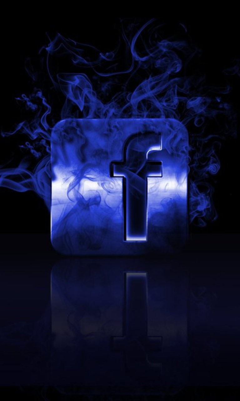 Fondo de pantalla Facebook Dark Background 768x1280