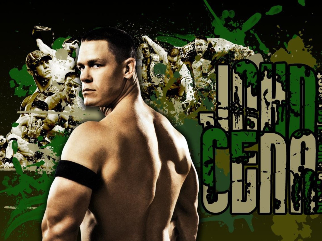 Das John Cena Wallpaper 1024x768