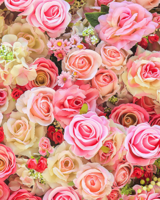 Bush Flowers Pink - Obrázkek zdarma pro 640x960