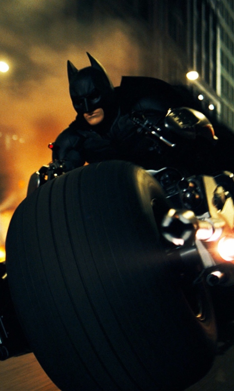 Обои Batman In Dark Knight Rises 480x800