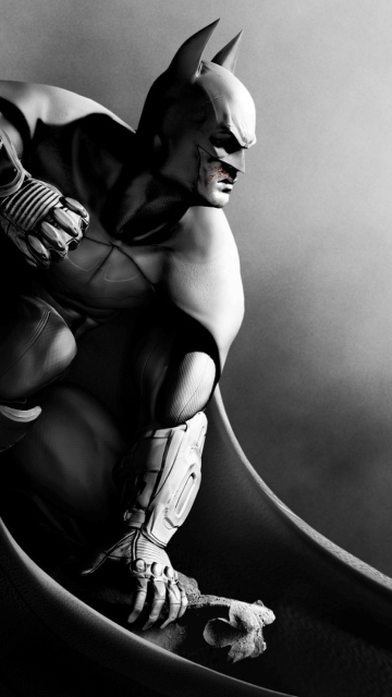 Das Batman 3D Art Wallpaper 360x640