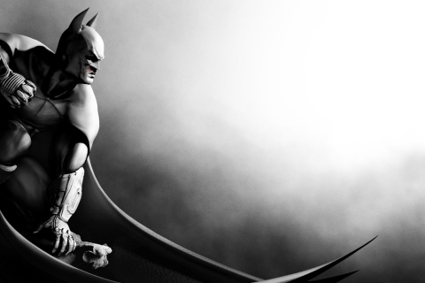 Das Batman 3D Art Wallpaper 480x320