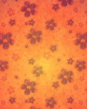 Das Flowers Texture Wallpaper 176x220