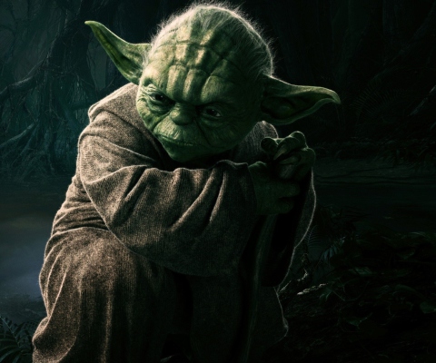 Yoda wallpaper 480x400