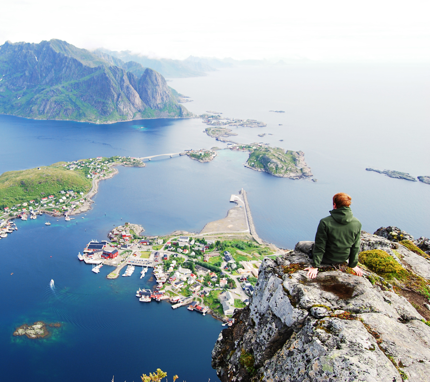 Norway Lofoten Islands wallpaper 1440x1280