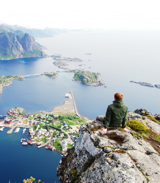 Norway Lofoten Islands sfondi gratuiti per Nokia Lumia 800