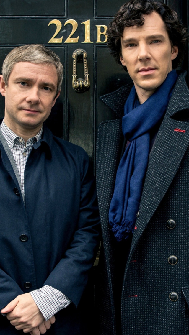 Das Sherlock Season 3 BBC One Wallpaper 640x1136