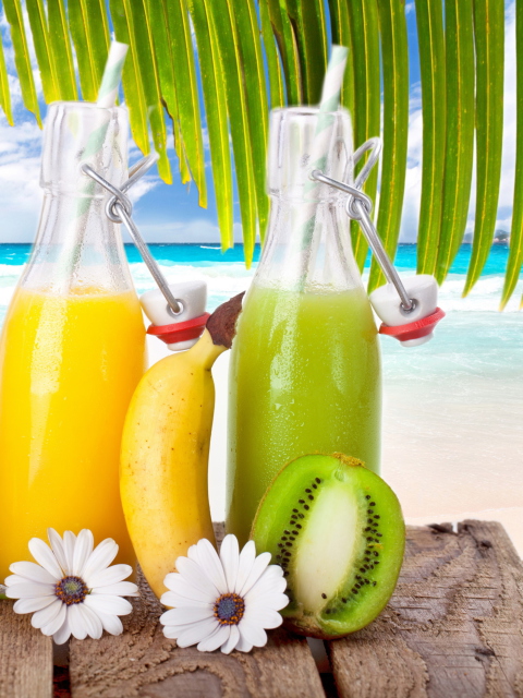 Das Freshly Squeezed Juice Wallpaper 480x640