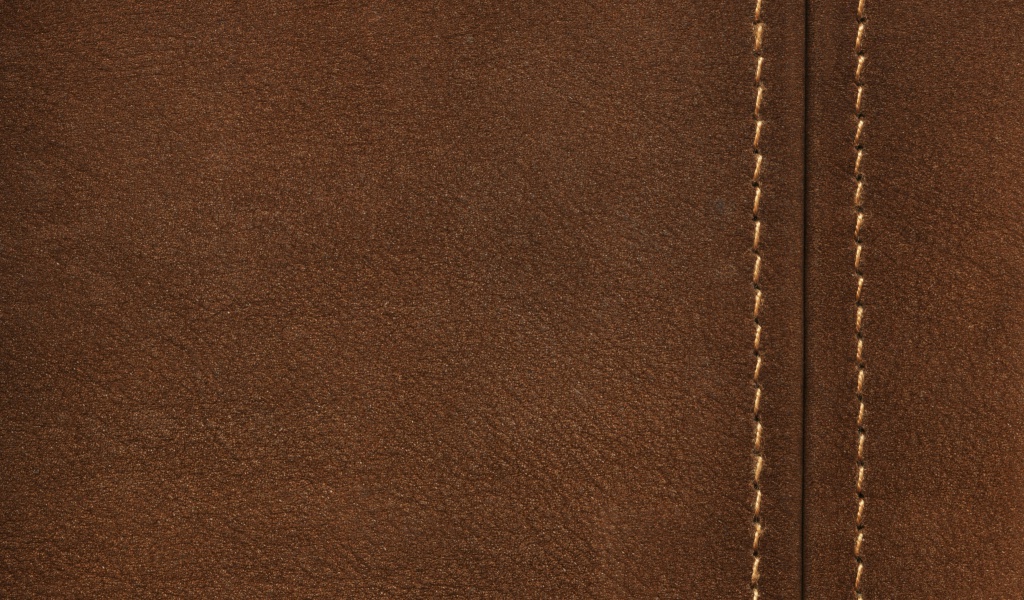 Screenshot №1 pro téma Brown Leather with Seam 1024x600