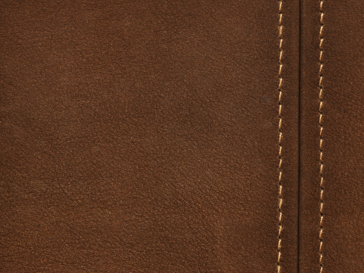 Screenshot №1 pro téma Brown Leather with Seam 1400x1050