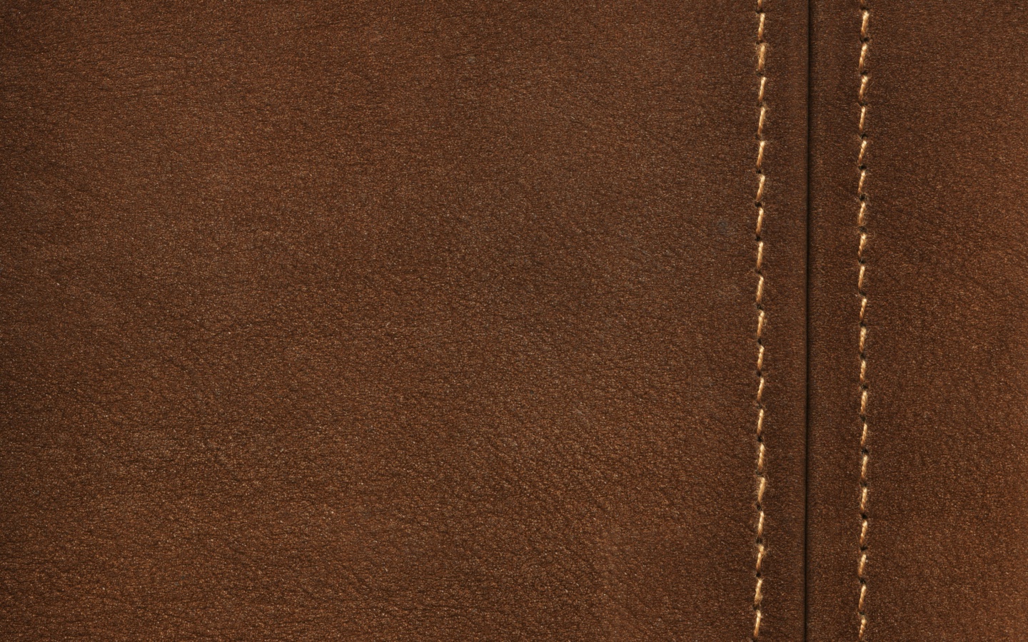 Sfondi Brown Leather with Seam 1440x900