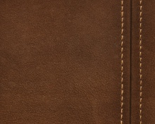 Das Brown Leather with Seam Wallpaper 220x176