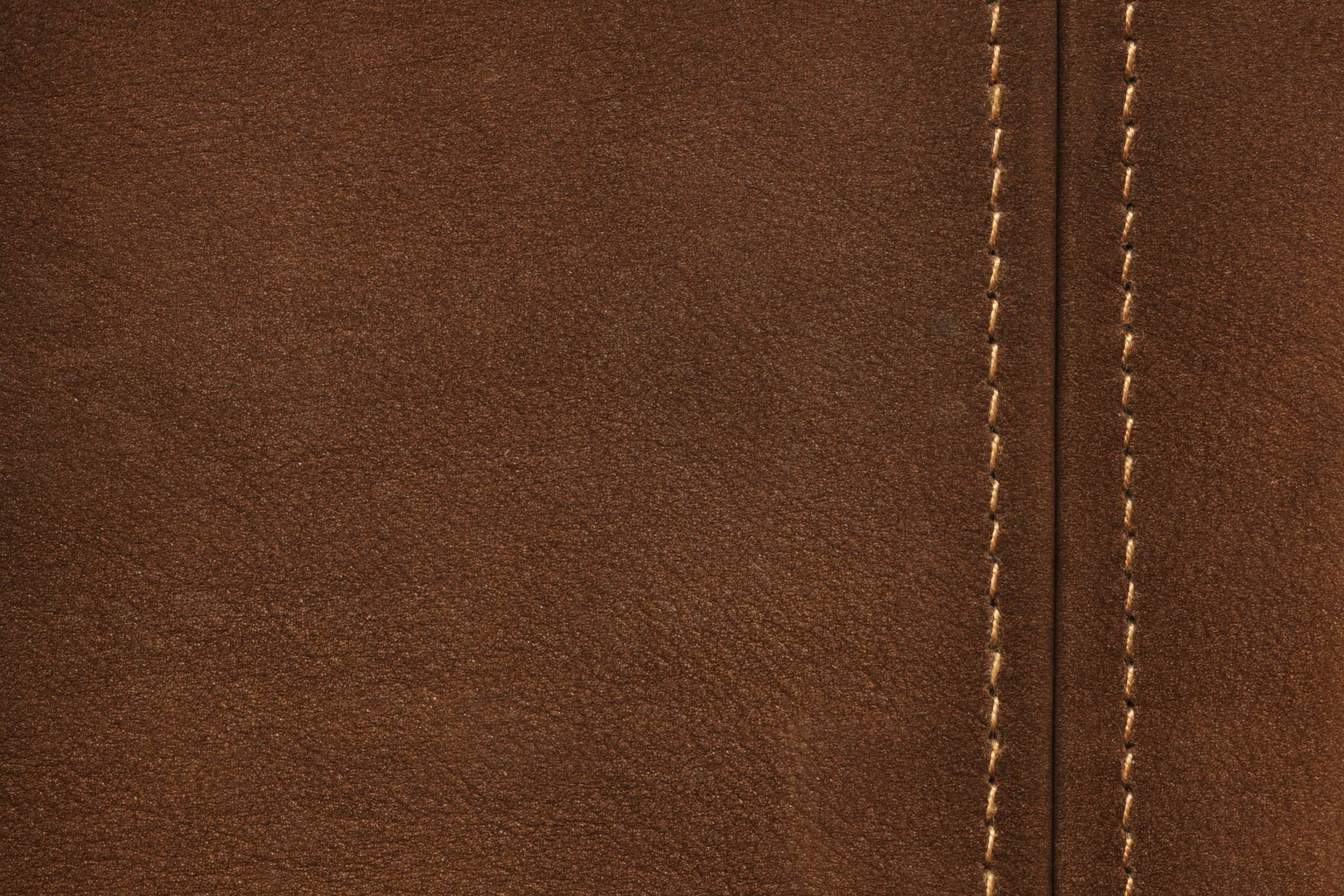 Обои Brown Leather with Seam 2880x1920