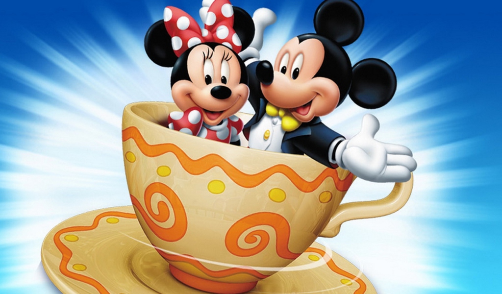 Fondo de pantalla Mickey Mouse 1024x600